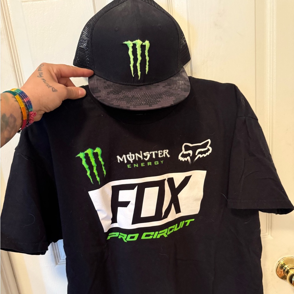 Fox Monster T-shirt and hat